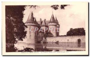 Old Postcard Sully Sur Loire Chateau