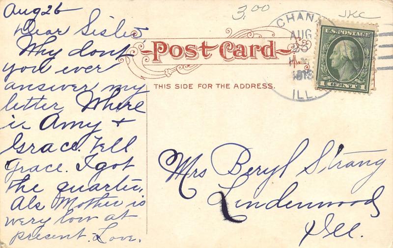 Aurora IL YMCA-Library-Streets (Restaurant) Bridges~Dam~Fox River~Multiview 1913 