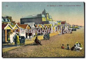 Old Postcard Cayeux sur Mer Casino and Cabins