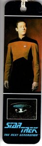 Star Trek TNG, Data, Tasseled Bookmark 1991