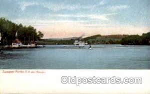 Sunapee Harbor, New Hampshire, USA Ben Mere, Inn. Steam Boat Steamer Ship Unu...