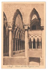 Italy Amalfi Hotel Cappuccini Chiostro Convent Cloister Vtg Postcard