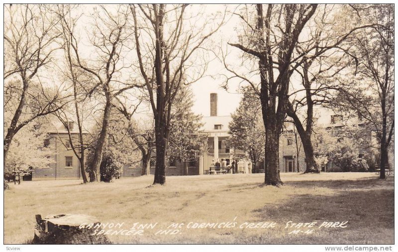 RP: Canyon Inn , McCormick's State Park , SPENCER , Indiana , 30-40s