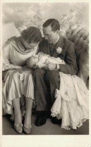 Prince Bernhard And His Daughter Juliana Netherlands Royalty RPPC 06.88