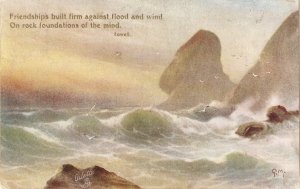 G.M. Whar are the wild waves saying? Tuck Oilette Connoisseur PC # 2987