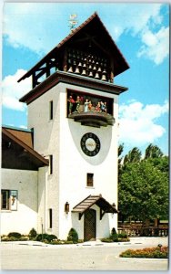 Postcard - Glockenspiel Tower, Frankenmuth Bavarian Inn - Frankenmuth, Michigan