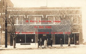 KS, Sedan, Kansas, RPPC, Post Office Building, Entrance View, Photo