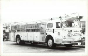 Manville NJ Fire Engine c1950s-60s Real Photo Postcard