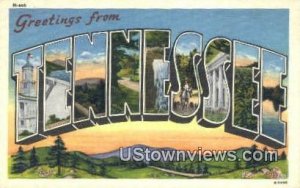 Greetings from Tennessee Postcard