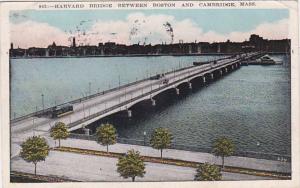 Massacusetts Boston Harvard Bridge 1930