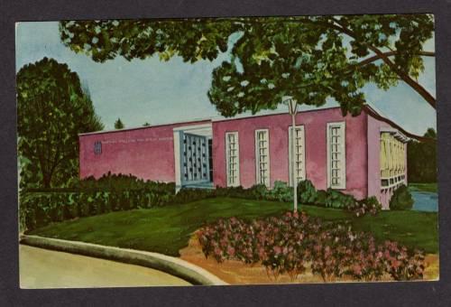 MA Cardinal Spellman Museum WESTON MASS Massachusetts Postcard REGIS COLLEGE