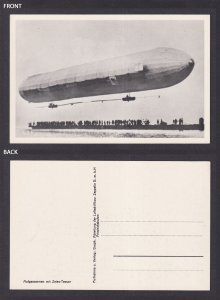 Vinatge postcard GERMANY, Zeppelin LZ1, Airship