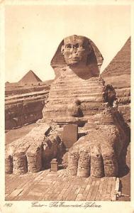Cairo Egypt, Egypte, Africa Excavated Sphinx Cairo Excavated Sphinx