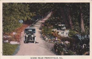 Illinois Road Scene Near Princeville