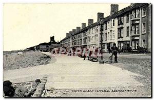 Great Britain Great Britain Old Postcard South Beach Terrace Aberystwyth