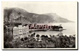 Old Postcard Beaulieu Sur Mer Vue Generale