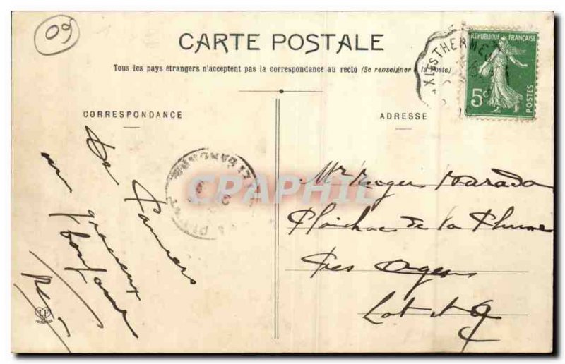 Pamiers Old Postcard The Park City Hall