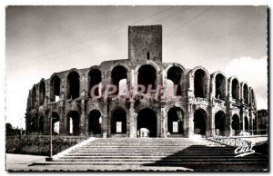 Postcard Modern Arles arenas