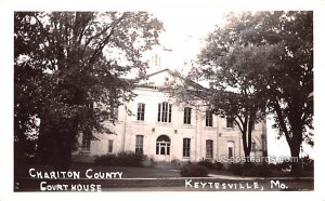 Chariton County Court House - Keytesville, Missouri MO Postcard