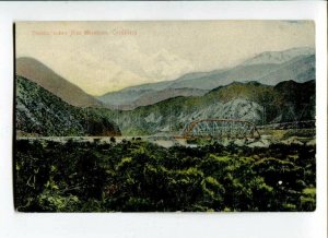 3093204 Chile Puente sobre Rio Mendoza Cordillera Vintage PC