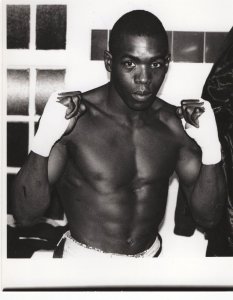 Tony Hodge Hackney East London Boxer Rare Media Boxing Photo