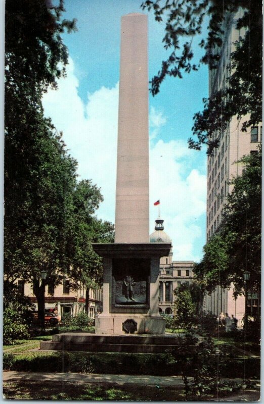 Johnson Square in Savannah Georgia Postcard