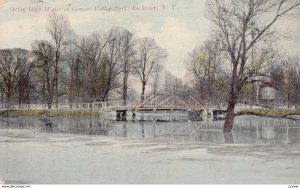 ROCHESTER, New York, PU-1912; Spring High Water in Genesee Valley Park