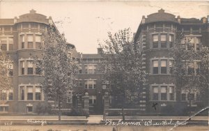 J52/ Chicago Illinois RPPC Postcard c1910 The Lennox 66th Apartments 346