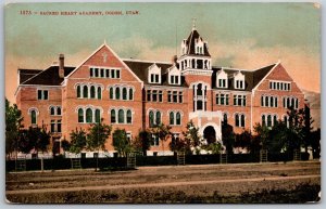 Vtg Ogden Utah UT Sacred Heart Academy 1910s View Old Postcard