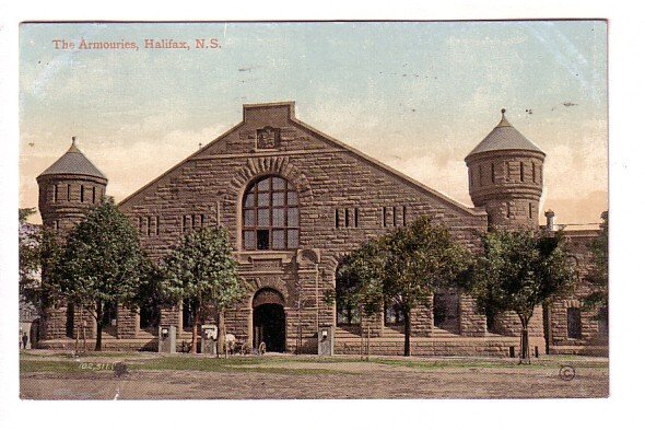 The Armouries, Halifax, Nova Scotia, Used 1909