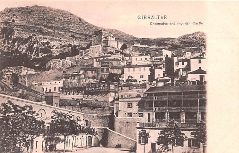 Casemates and Moorish Castle Gibraltar Unused 