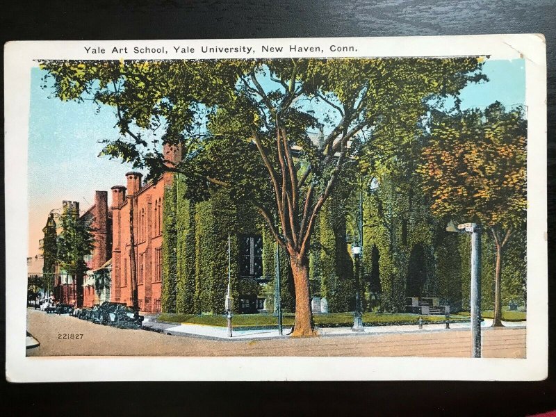 Vintage Postcard 1915-1930 Yale Art School, Yale U., New Haven, Connecticut (CT)