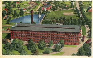 Postcard Early View of Mill # 6 at Pacolet Manufacturing Co. , Gainesville, GA.
