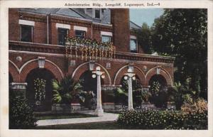 Indiana Logansport The Administration Building Longcliff 1925