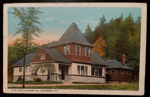 Vintage Postcard 1973 U.S. Fish Hatchery, St. Johnsbury, Vermont (VT)