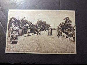 Mint Ireland Milton Postcard Phoenix Park Gate in Dublin Cable Car