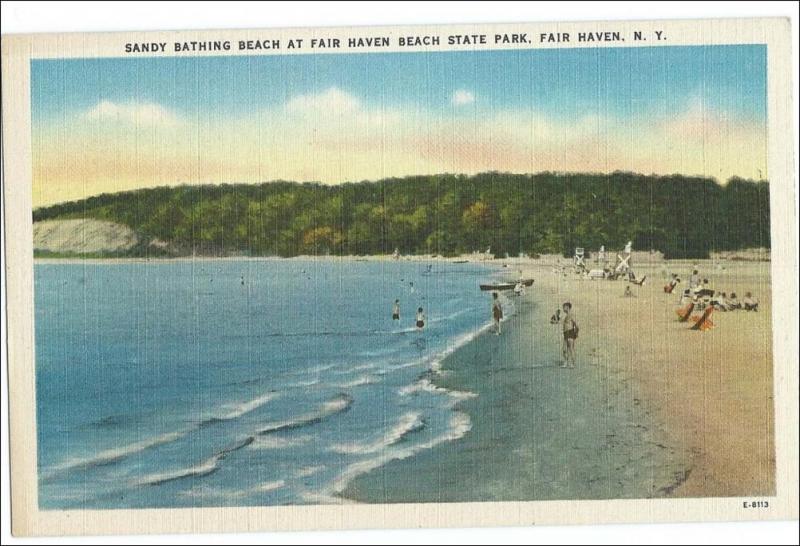 Sandy Bathing Beach, Fair Haven NY