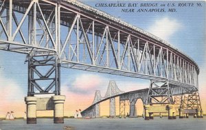 Chesapeake Bay Bridge near Annapolis - Annapolis, Maryland MD