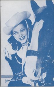 Postcard Actress Yvonne de Carlo