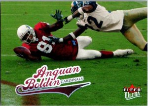 2004 Fleer Football Card Anquan Boldin St Louis Cardinals sk9334