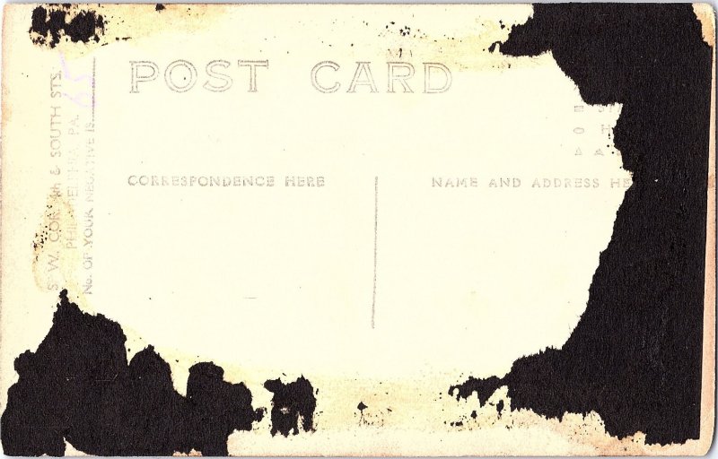 Edwardian Era RPPC Portrait Handsome Young Man Studio Photo c1910