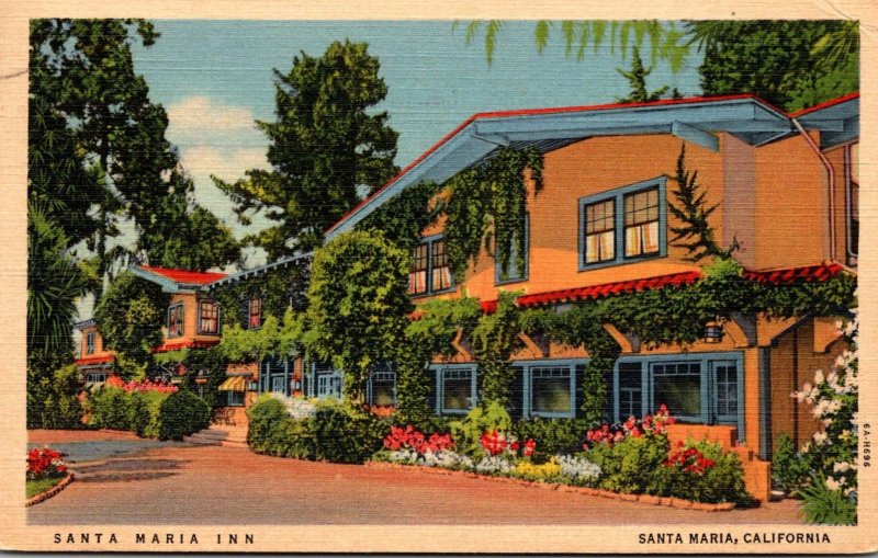 California Santa Maria The Santa Maria Inn 1942