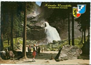 Austria, Krimmler Wasserfalle,die hochsten Europas, unused Postcard