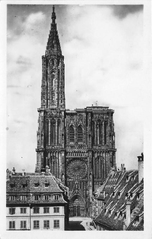 BR8133 Strasbourg La Cathedrale   france