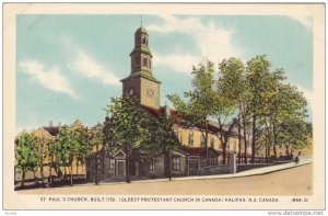 St Paul's Church, Halifax , Nova Scotia , Canada , 30-40s