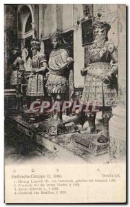 Old Postcard Gruppe Innsbruck Hofkirche