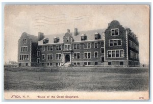 1907 House Of The Good Shepherd Exterior View Utica New York NY Antique Postcard 