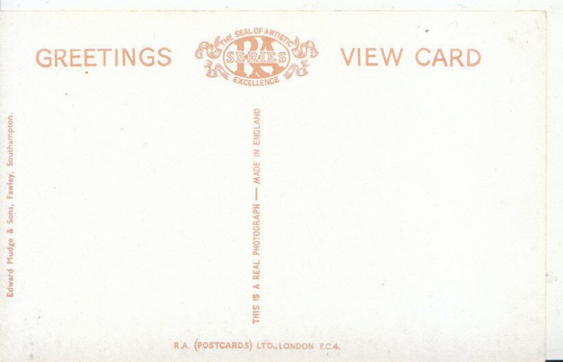 Hampshire Postcard - Chapel of St Mary -  Bucklars Hard - Real Photo - Ref 1465A