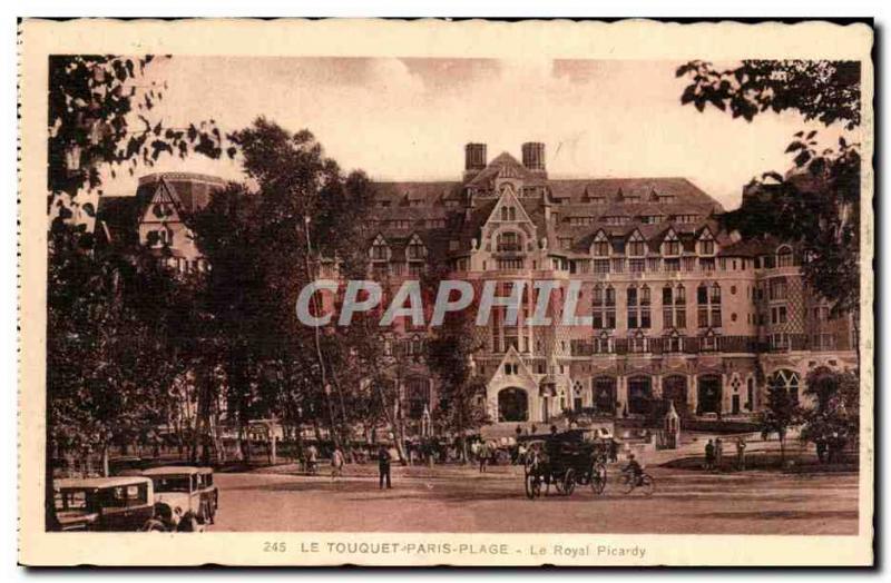 Le Touquet Paris Plage - The Royal Picardy Old Postcard