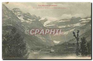 Old Postcard The High Pyrenees The Gavarnie Overview
